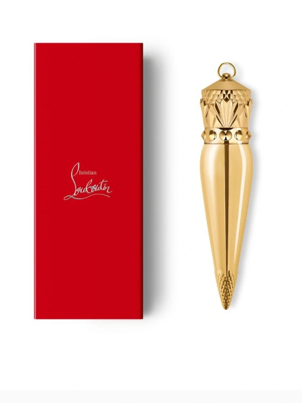 Christian Rouge Louboutin Silky Satin Satin lipstick - Rouge Louboutin 001 NIB